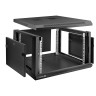 Шкаф телекоммуникационный EXEGATE EC-WM-6U.600.M.BLACK EX298618RUS